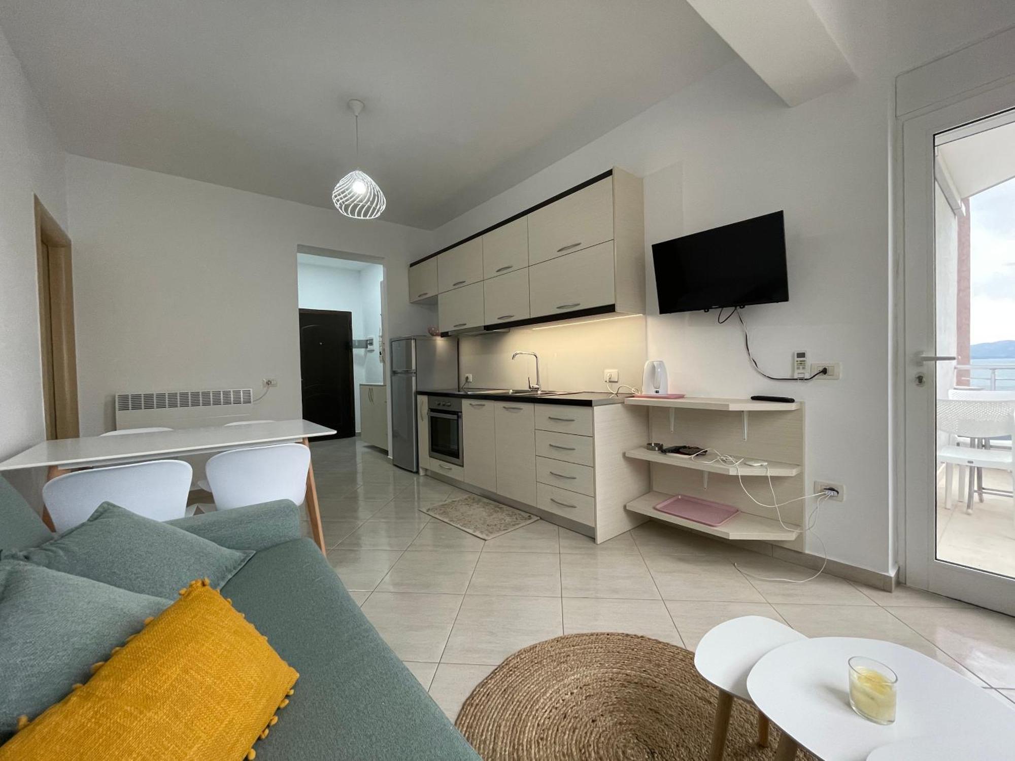 Susy Sea View Apartment Саранде Екстериор снимка